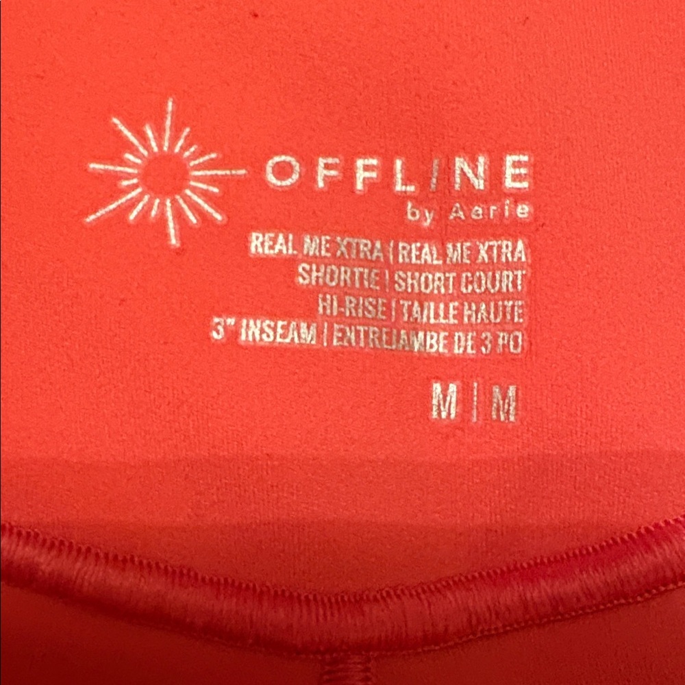 Aerie Offline Real Me Xtra Shorts in Bold pink - Picture 2 of 3
